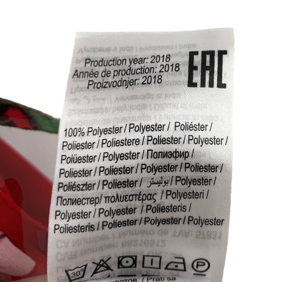 PIGALLE Daisy Red Floral Cold Shoulder Tie Midi Dress - Picture 8 of 8